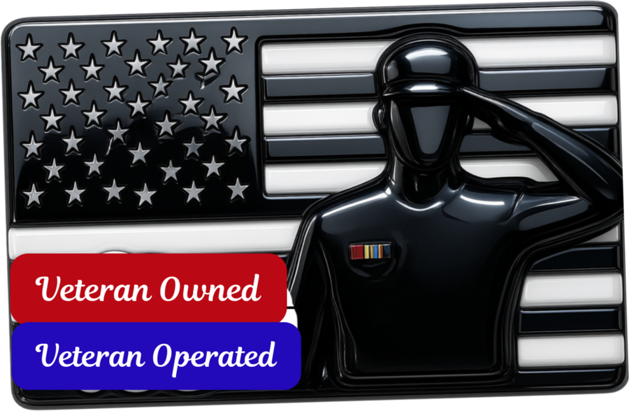 Veteran Owned and Veteran Operated commemorative patch